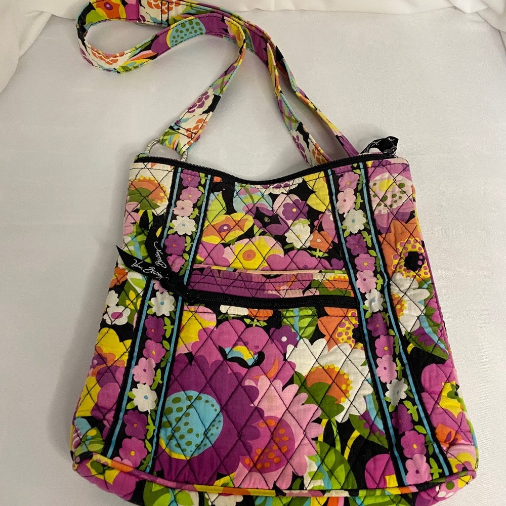 Vera Bradley Hipster Shoulder Bag VaVa Bloom Pattern